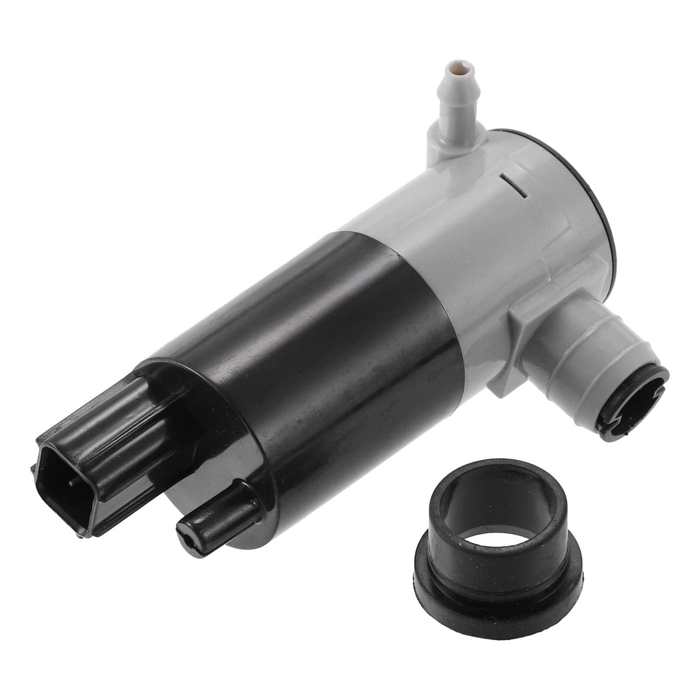 ACROPIX Windshield Washer Motor Pump with Grommet for Chrysler 300 Pack of 1 Black