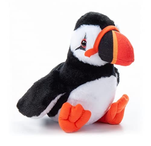 The Petting Zoo Puffin Stuffed Animal Plushie Gifts for Kids Wild Onez Sealife Animals Puffin Plush Toy 9 Inches