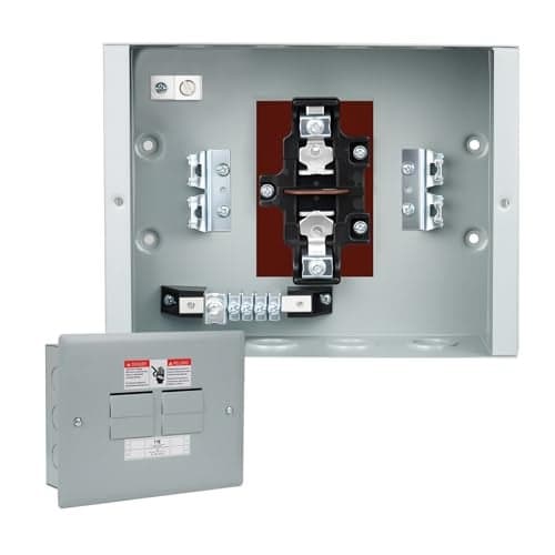THQL Circuit Breaker Panels, 4-Space, 125A Circuit Breaker Distribution Box, 120V/240V Circuit Breaker Electrical Enclosure,Indoor Main Lug Load Center