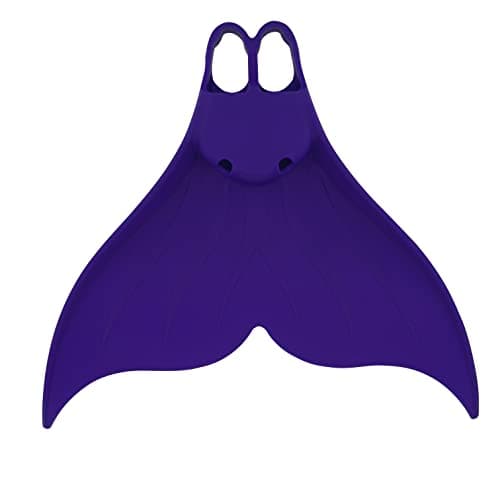 FINS Mermaid Swim Monofin for Snorkeling Diving Swimming Flippers Adult Men Womens Medium Purple