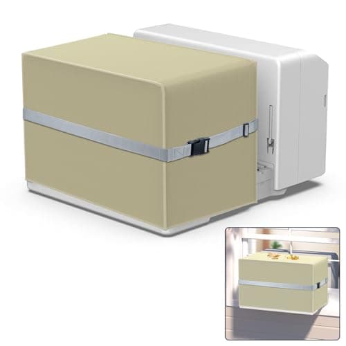 Pearwow Winter Cover for UShape Window AC Units Outdoor Window Air Conditioner Covers with Adjustable Straps Easy Install from Inside of House Weatherproof and Dustproof