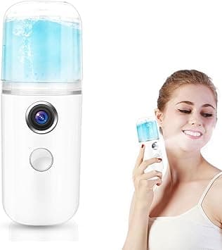 DEWIN Nano Face Mist Sprayer USB Handy Nano Mist Spray Atomization Face Facial Moisturizing Mist Sprayer 30ML