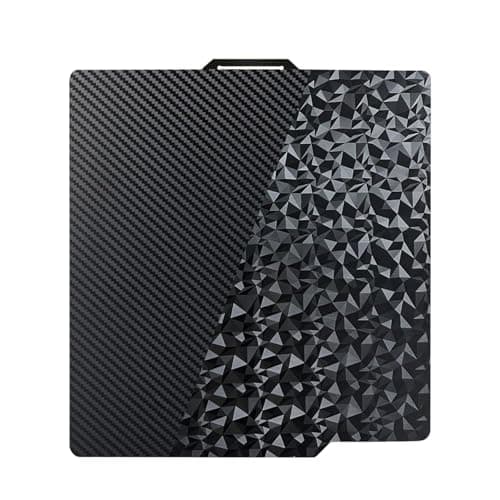IdeaFormer-3D PEO PET Smooth Build Plate for Bambu Lab X1C X1 X1E P1P P1S P2S A1, PEO PET Spring Steel Sheet Flexible Bed Plate for Bambu Labs X1, X1 Carbon, P1P, P1S, P2S, A1 3D Printer Platform