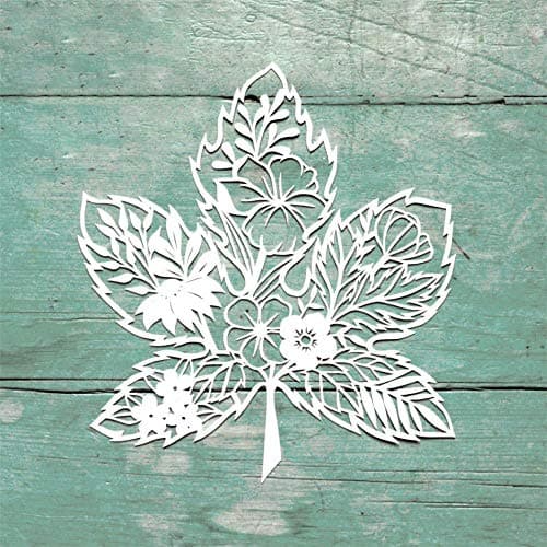 Maple Leaf Flower Cutting DiesDIY Scrapbooking Artist Metal Cutting Dies Stencils for Scrapbooking New 2019 Craft Die Cut Card Making Embossing Stencil