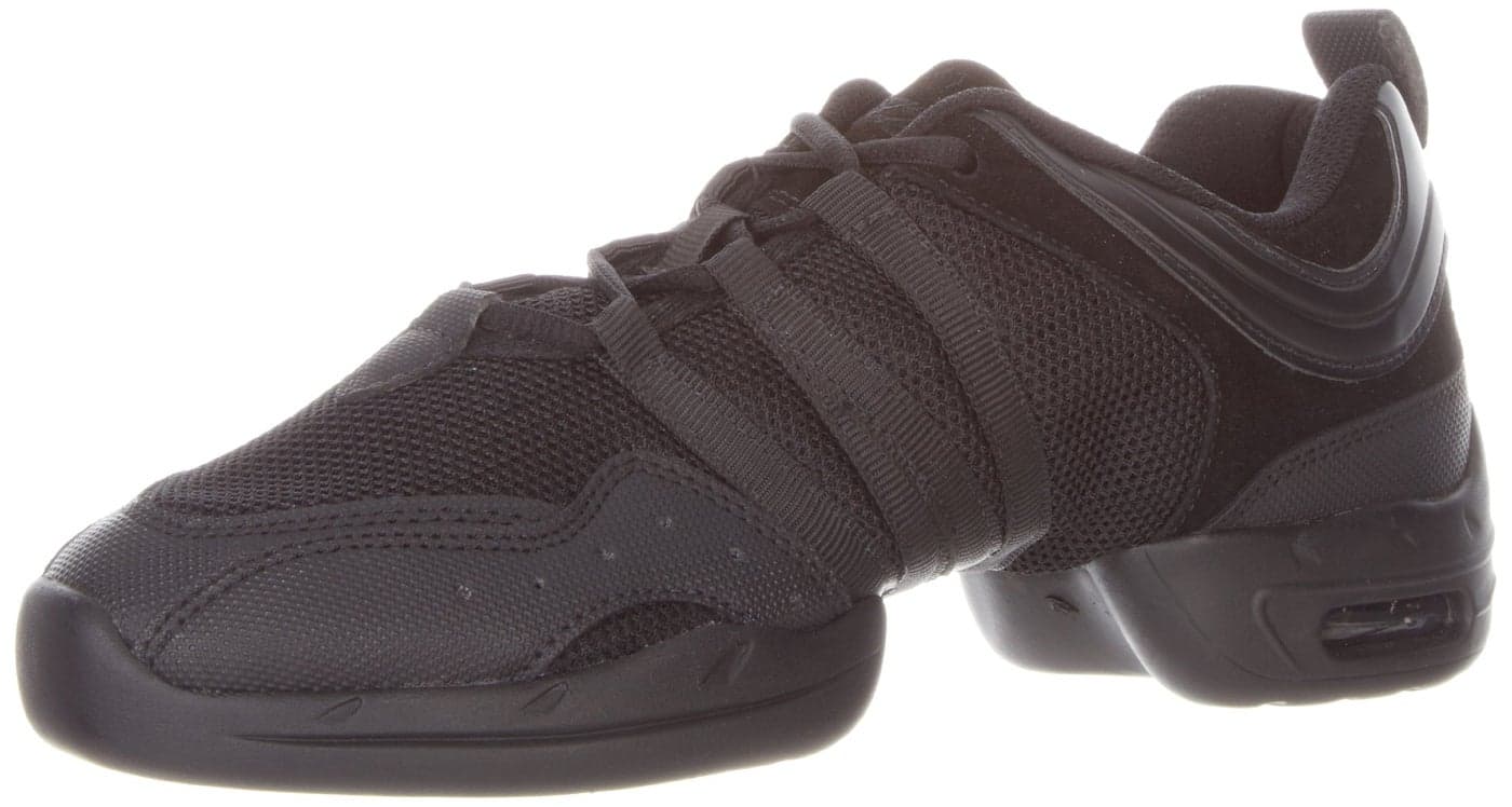 Sansha Tutto Nero Dance Sneaker,Black,14 Sansha (12 M US Women's/9 M US Men's)