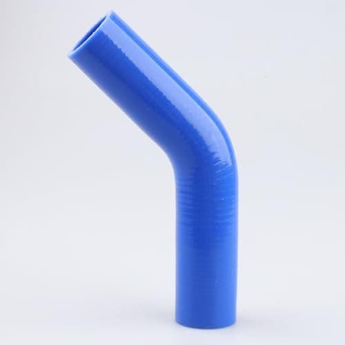 AC PERFORMANCE ID 1 25mm 45 Degree Elbow Coupler Universal Automotive Pure Silicone Hose IntercoolerIntake Piping Leg Length 35 90mm Blue No Logo