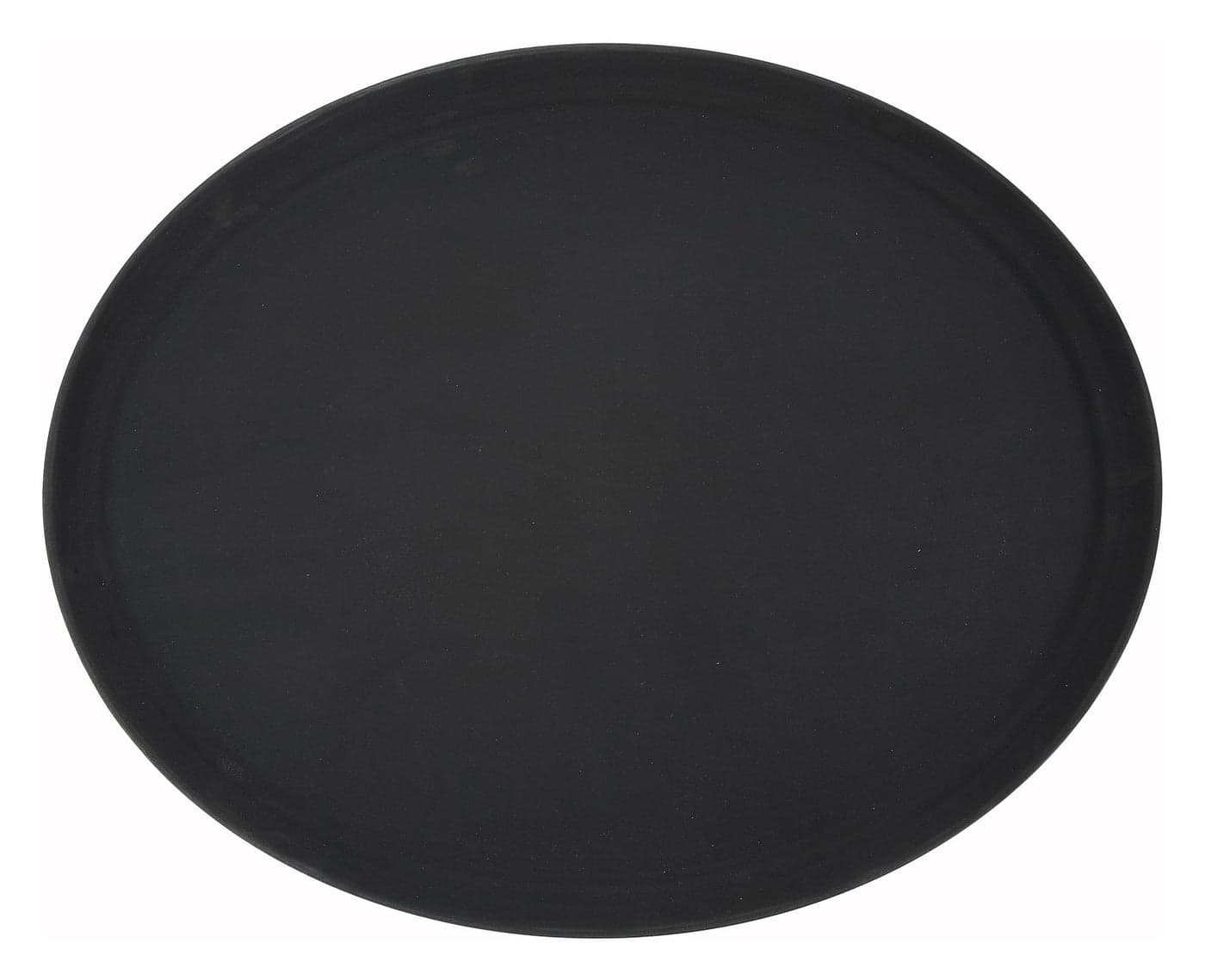 Winco Easy Hold Oval Tray, 22-Inch by 27-Inch, Black