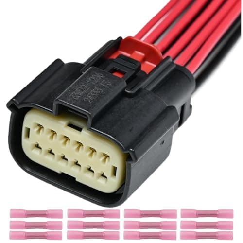 Headlight Connector Pigtail fit for RAM 1500 2500 3500 20192024 Halogen LED for Dodge Charger 20152023 Halogen for Chevy Silverado 1500 20222024 Plug Wiring Harness