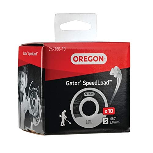 Oregon 24-280-10 Gator SpeedLoad Trimmer Line, .080" 10 Pack SM