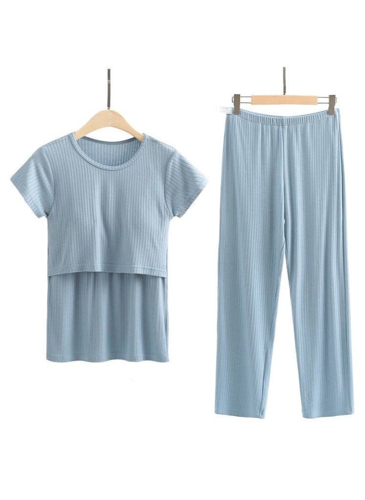 Pregnant Women's Home Clothes And Postpartum Nursing Suits