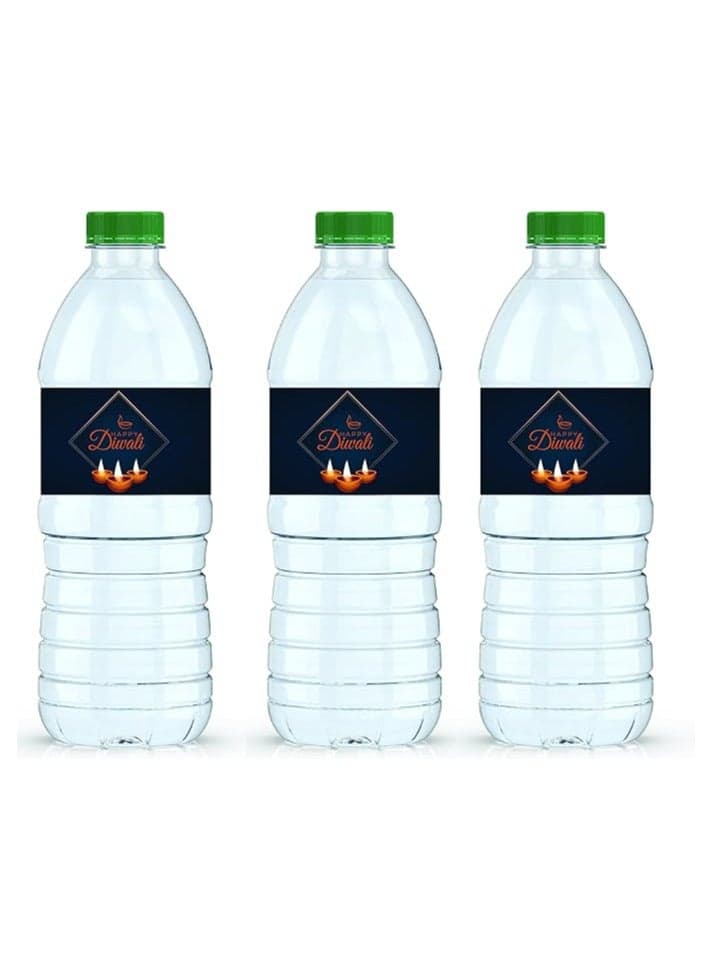 Diwali Water Bottle Sticker Labels For Diwali Celebration Festival Of Light Party Diwali Stickers-Set Of 20 Pcs