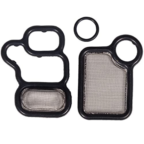 917-176 for Honda Accord 2.4 VVT VTEC Solenoid Gasket Filter Spool Valve Filter CRV Element Civic Si Accord Crosstour Acura R/TSX RDX 2002 2003 2004 2005-2015 15845-RAA-A01 15810-RAA-A01 2.0L 2.4L