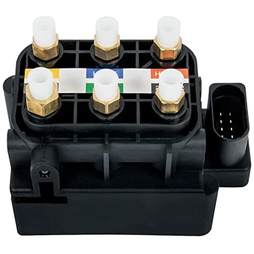 KEIYSHOLCK Air Compressor Suspension Solenoid Valve Block Compatible with Mercedes-Benz W164 W166 W212 W221 W222 W251, OEM Replace Part# 2123200358 2513200058 0993200058