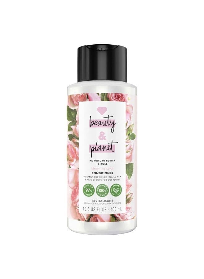 Love Beauty and Planet, Hair Conditioner, Vegan, Rose Scent, 13.5 Fl Oz