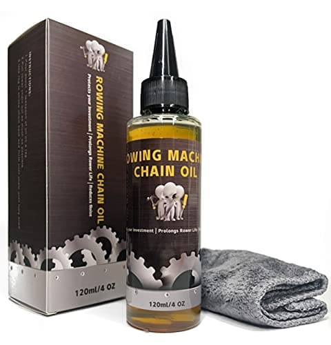 TreadLife Fitness Rowing Machine Chain Oil Lubricant Smooth Operation Reduced Friction Compatible with Concept2 Models A B C D E