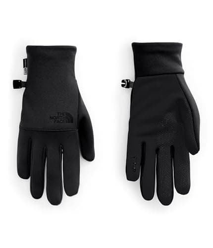 THE NORTH FACE Etip Fleece Recycled Gloves | Touchscreen Compatiable Gear for Men & Women, Hand Warming Winter Vacation Essential, TNF Black, XX-Large