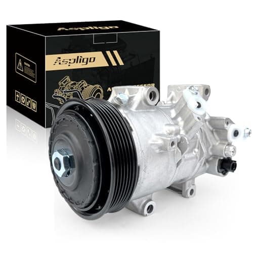Aspligo Air Conditioner AC Compressor Fits for Toyota Corolla 1.8L 2014-2022, Corolla iM 1.8L 2017-2018, with A/C Clutch, CO29198C AC Compressor, Replaces 88310-02850, 88310-02851