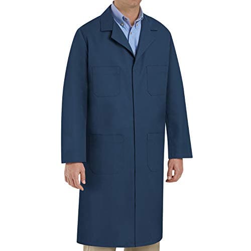 Red Kap mens Shop Coat, Navy, 42 US