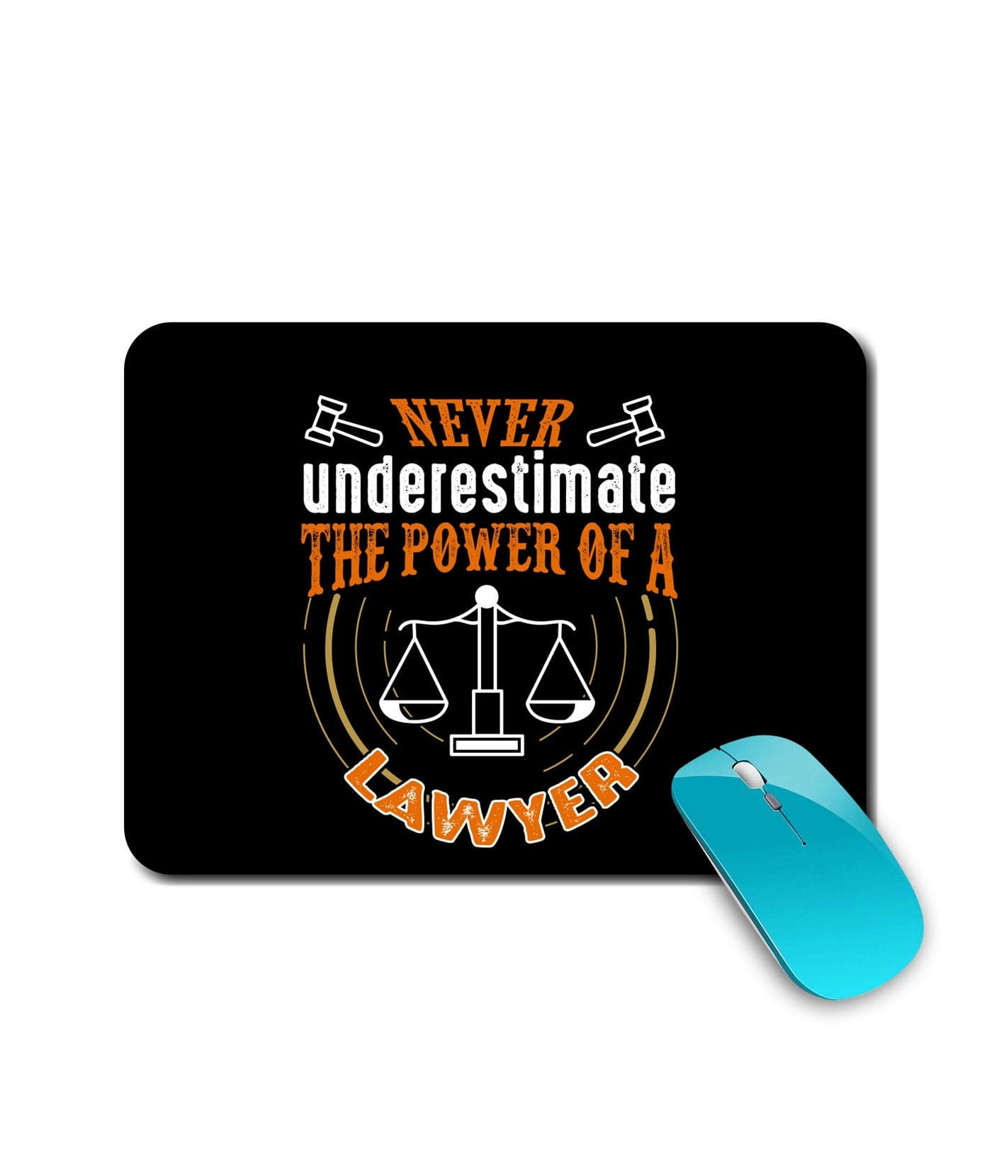 WHATS YOUR KICK- Lawyer | Law | Advocate | Court |Stylish | Printed Mouse Pad/Designer Waterproof Coating Gaming Mouse Pad for Computer/Laptop (Multi5)