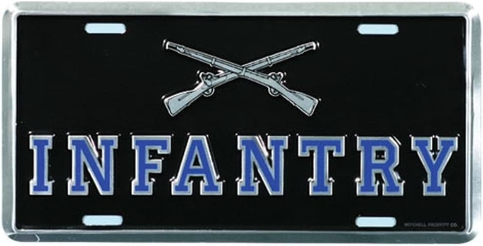 Honor Country Infantry License Plate