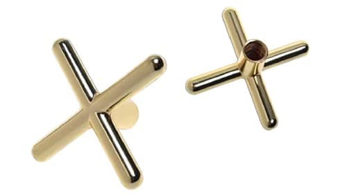 JBB Snooker Billiard Table Rest Brass (Pack of 2 Pieces)