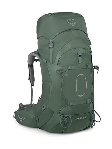 Osprey Ariel 65L Womens Backpacking Backpack Koseret Green WXSS Extended Fit