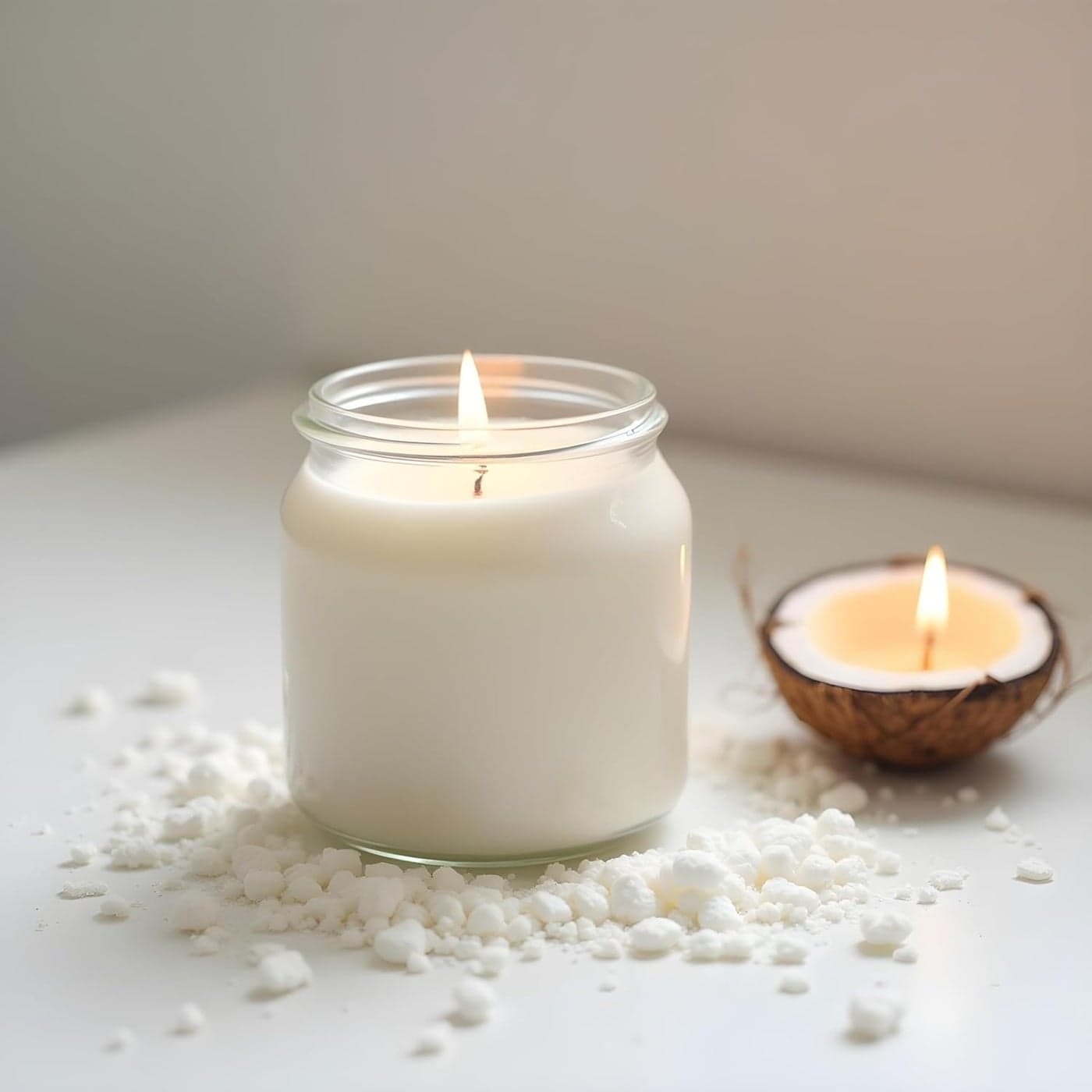 Shrida Naturals Pearl Sand Wax Candle 227g EcoFriendly Refillable Beaded Sand Wax 15 Wicks Ideal for Candle Making Home Decor Weddings Gifts Floats on Water