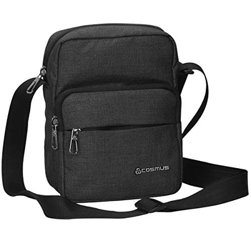 COSMUS STELLA Dark Grey Polyester 3.5 Ltr Unisex Sling Bag