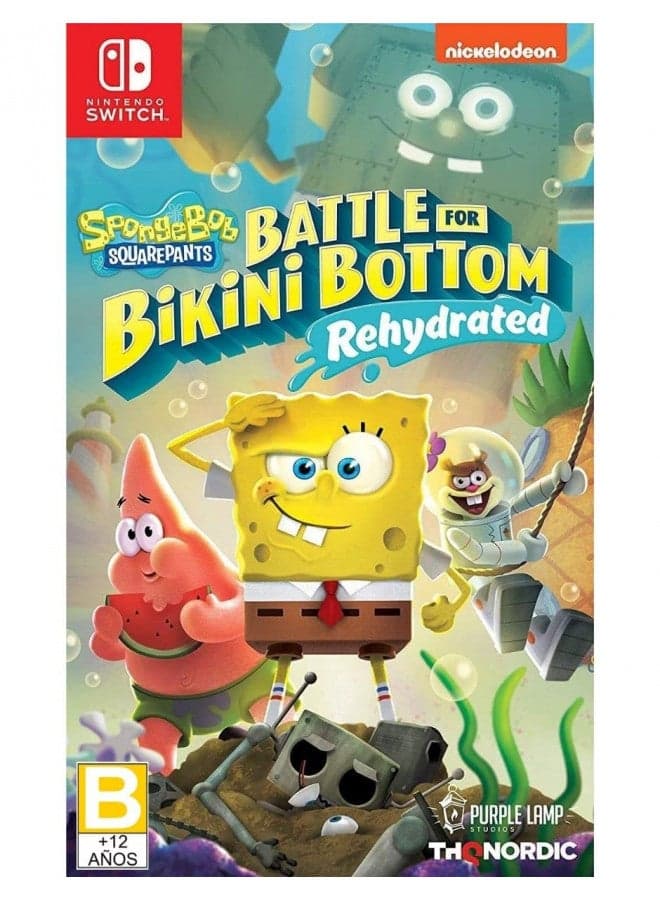 Spongebob Squarepants: Battle for Bikini Bottom - Rehydrated - Nintendo Switch