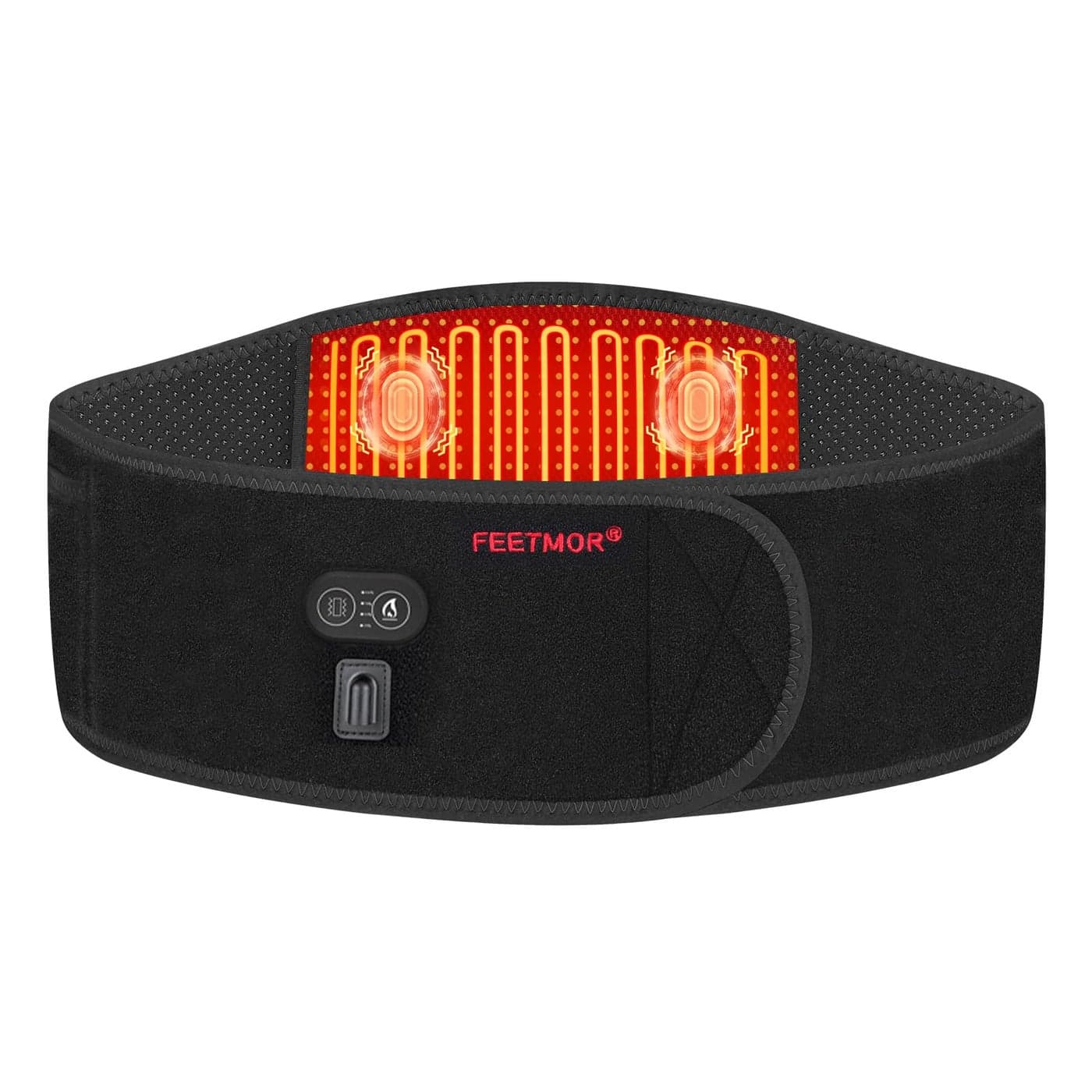 FEETMOR Heating Pad Wireless Heating Belt Back Heating Rechargeable Battery Power SupplyHoliday Gift