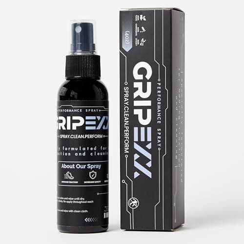2 in 1 Sports Shoe Grip Spray, Provides Traction and Rejuvenates Soles. Multipurpose Grip Spray for Improving Basketball Shoe Grip. Anti Slip & Performance Enhancer
