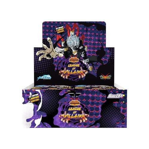 My Hero Academia Collectible Card Game Series 4 Unlimited League of Villains 24 Pack Booster Box10 cards per pack TCG for Adults Ages 14 2 Players Avg Playtime 2030 Min Made by Jasco Game