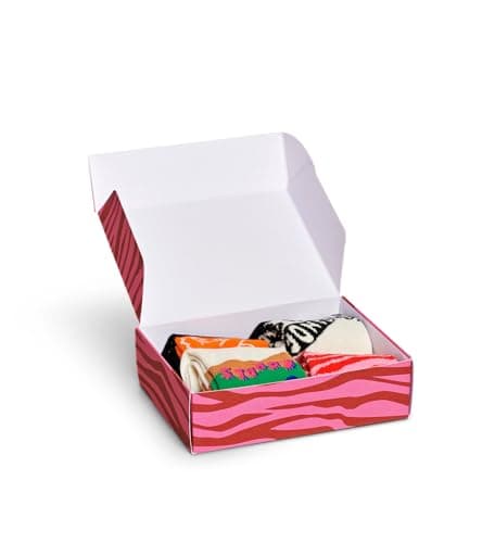 Happy Socks WWF Kids 4Pack Gift Set Pink