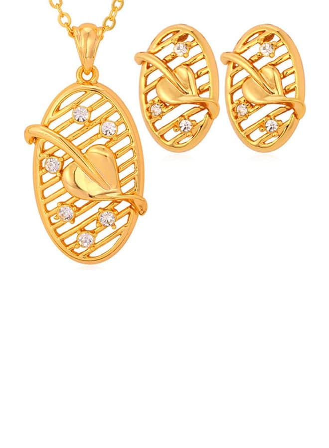 Austrian Romantic Cupid Heart Set