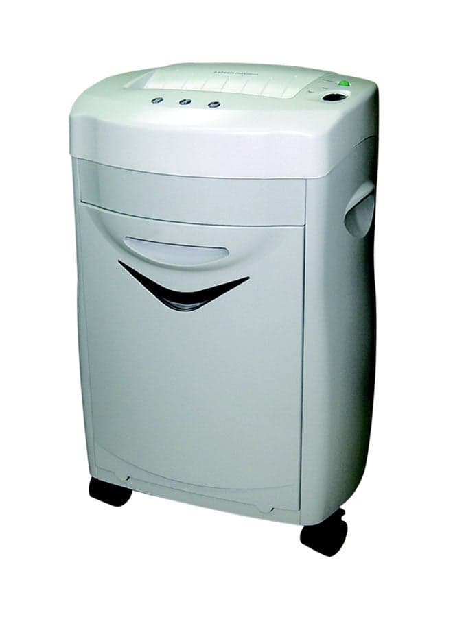 Cross Cut Paper Shredder White