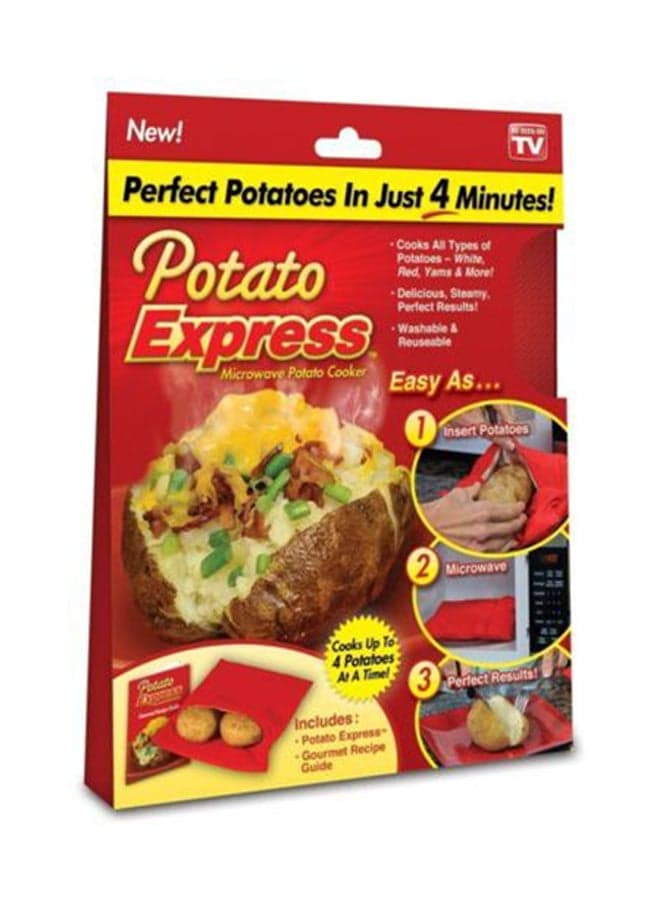Potato Express Microwave Bag Red Standard