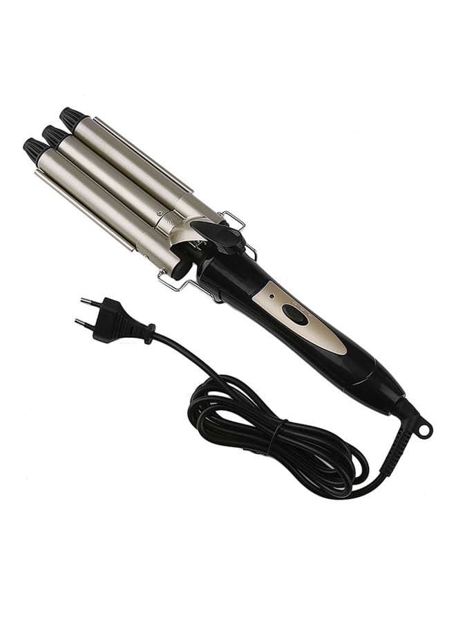 Triple Barrel Ceramic Hair Curling & Waver Iron Tool