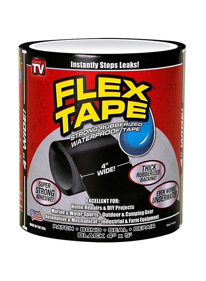 PVC Flex Tape Black 20cm
