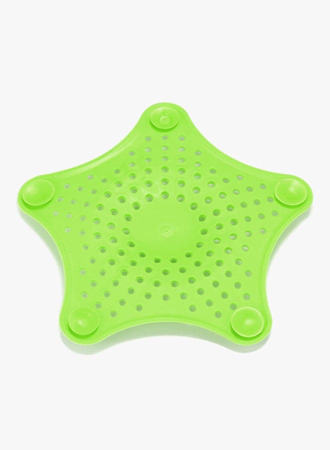 Silicone Sink Strainer Green 15.5x14cm