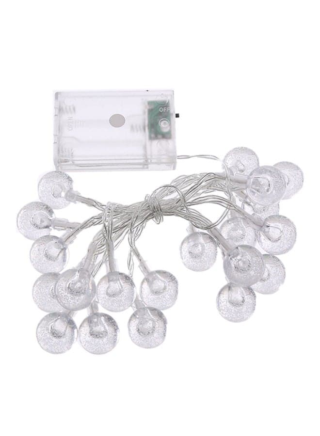 Bubble Ball Shaped Tree String Lights Warm White 18×5×5cm