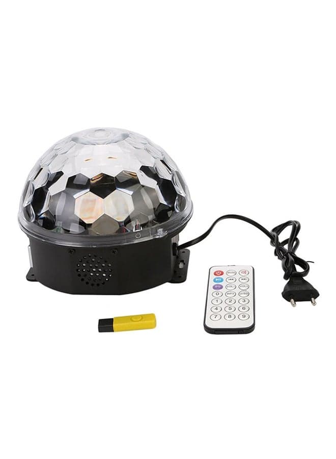 LED Round Crystal Magic Ball Light Multicolour