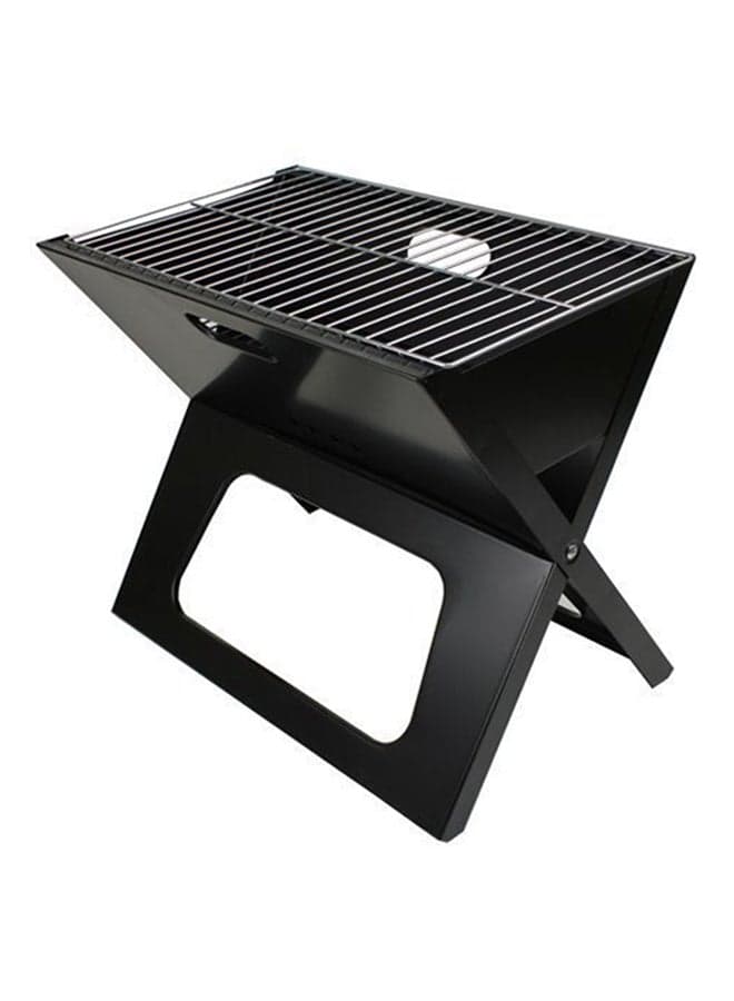 Portable Flat Barbeque Black