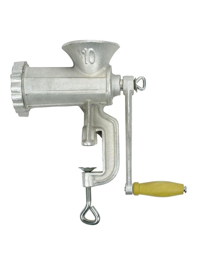 Meat Mincer Silver/Yellow