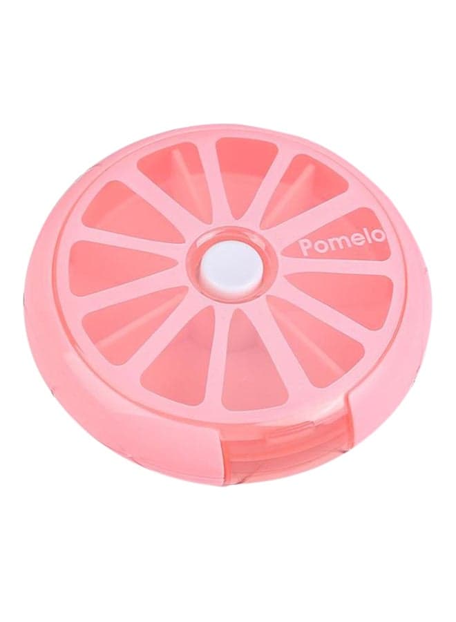 Cute Fruit Shape One Week Round Medication Box