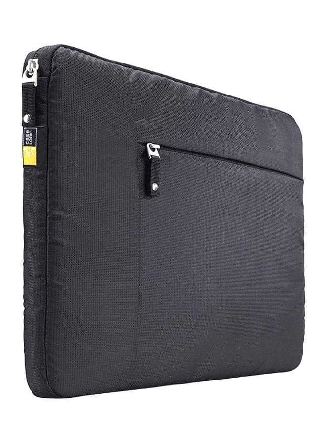 Sleeve For 15.6-Inch Laptop Compatible With MacBook Pro Retina 15.4 Inch, Microsoft Surface Book 2/1 15 Inch 2018/2017, Notebook Briefcase Handbag Cover For 15.6 Inch Dell HP Black