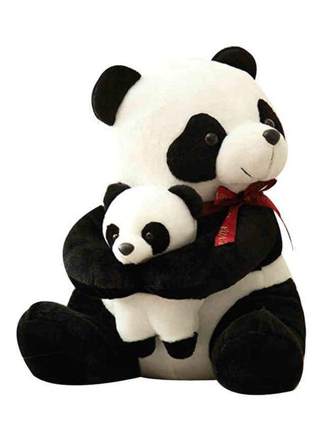 Cute & Soft Teddy Panda With Its Baby 16inch
