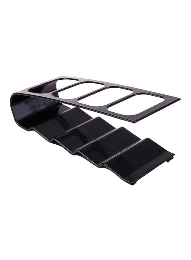 4 Slot Remote Control Storage Organizer Multicolour 20.5x4.3x9cm