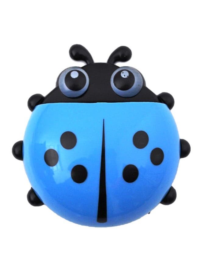 Ladybug Toothbrush Holder Blue/Black