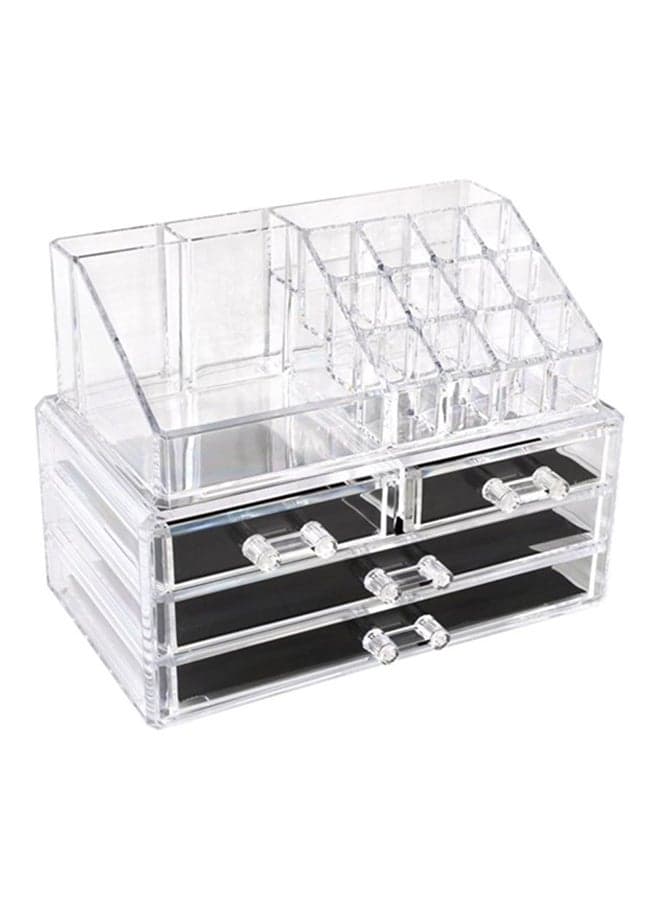 Display Cosmetic Storage Organizer Clear