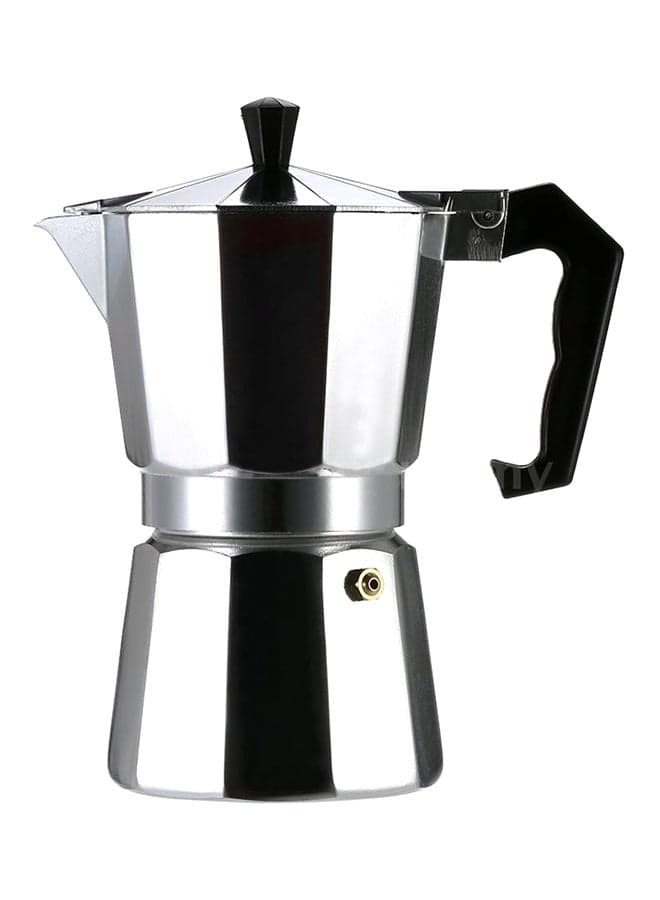 Cordless Espresso Percolator Maker Silver